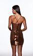 Alyce Paris 40103 Peek-A-Boo Neckline Beaded Metallic Dress