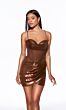 Alyce Paris 40103 Peek-A-Boo Neckline Beaded Metallic Dress