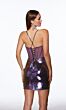 Alyce Paris 40103 Peek-A-Boo Neckline Beaded Metallic Dress