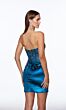 Alyce Paris 40122 Embellished Corset Lace-Up Dress