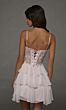Alyce Paris 30096 Lace Corset Pink Chiffon Dress