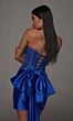 Alyce Paris 40177 Lace Corset Fitted Royal Blue Dress
