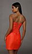 Alyce Paris 40200 Beaded Top 2-Piece Bright Orange Dress