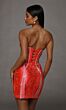 Alyce Paris 40232 Strapless Sweetheart Neckline Black Silver Dress