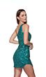 Alyce Paris 4641 Embellished One Shoulder Dress