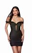 Alyce Paris 4685 Knot Bust Off The Shoulder Dress