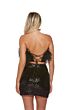 Alyce Paris 4791 Feather Top Two Piece Dress