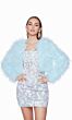 Alyce Paris 700 Cropped Feather Jacket