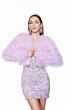 Alyce Paris 700 Cropped Feather Jacket