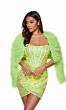 Alyce Paris 700 Cropped Feather Jacket