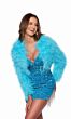 Alyce Paris 700 Cropped Feather Jacket