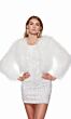 Alyce Paris 700 Cropped Feather Jacket