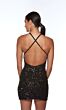 Alyce Paris 84001 Criss Cross Back Sequin Dress
