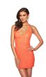 Alyce Paris 84001 Criss Cross Back Sequin Dress