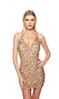 Alyce Paris 84001 Criss Cross Back Sequin Dress
