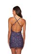 Alyce Paris 84001 Criss Cross Back Sequin Dress