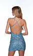 Alyce Paris 84001 Criss Cross Back Sequin Dress