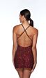 Alyce Paris 84001 Criss Cross Back Sequin Dress