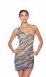 Alyce Paris 84011 One-Shoulder Asymmetric Hem Dress