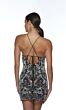 Alyce Paris 84015 Beaded Cutout Lace-Up Back Dress