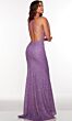 Alyce Paris 61396 Strappy Back V-Neck Sequined Dress