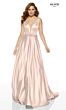 Alyce Paris 1422 Luminous Satin Prom Gown