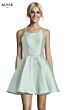 Alyce Paris 3703 Exposed Back Short Dress