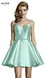 Alyce Paris 3764 Double Strap Short Formal Dress