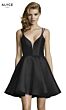 Alyce Paris 3769 Double Strap Short Dress