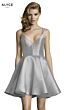 Alyce Paris 3769 Double Strap Short Dress