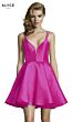 Alyce Paris 3769 Double Strap Short Dress
