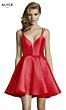 Alyce Paris 3769 Double Strap Short Dress