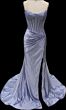 Ava Presley 42215 Corset Bodice Draped Skirt Dress