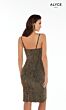 Alyce Paris 27414 Ruched Knee-Length Dress