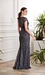 Alyce Paris 27478 Beaded Lace V-Neck Dress