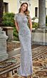 Alyce Paris 27607 Short Sleeve Embellished Dress