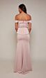 Alyce Paris 27610 Slit Skirt Pleated Bodice Dress
