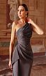 Alyce Paris 27624 One Shoulder Pleated Dress