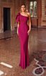 Alyce Paris 27644 Hanging Sleeve One-Shoulder Mother Of The Bride Gown