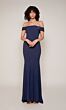 Alyce Paris 27680 Off-The-Shoulder Slim Evening Dress