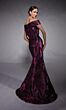 Alyce Paris 27702 Knotted Bust Off-The-Shoulder Evening Dress