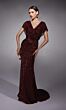 Alyce Paris 27708 V-Neck Batwing Sleeve Mother Of The Bride Dress