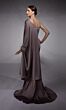 Alyce Paris 27722 Hanging Sleeve Draped Bodice Evening Gown