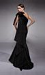 Alyce Paris 27731 One-Shoulder Bow Drape Formal Dress