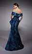 Alyce Paris 27736 Asymmetric Peplum Side Flounce Formal Gown