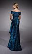 Alyce Paris 27737 Knotted Neck Off-The-Shoulder Formal Gown