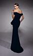 Alyce Paris 27744 High Slit Off-The-Shoulder Formal Gown