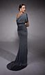 Alyce Paris 27748 High Slit Asymmetric Neck Mother Of The Bride Gown