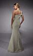 Alyce Paris 27749 Cold-Shoulder Asymmetric Neck Formal Gown