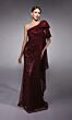 Alyce Paris 27771 One-Shoulder Bow Sequin Mother Of The Bride Gown